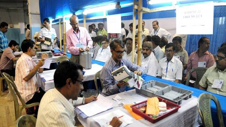 Mumbai South Lok Sabha Election Result 2019 : मतगणना केंद्र (फाइल फोटो- Getty Images)