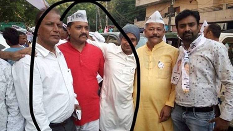 क्या इसी शख्स ने मारा केजरीवाल को थप्पड़?
