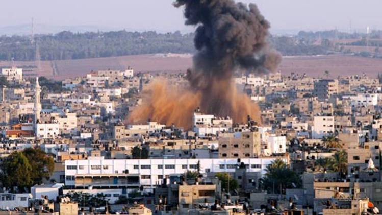 गाजा पट्टी में इजराइल का हमला (फोटो-इंडिया टुडे आर्काइव)