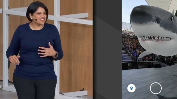 इवेंट के दौरान 3D प्रेजेंटेशन दिया गया