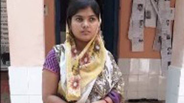 पुलिस ग‍ि‍रफ्त में आरोपी महिला