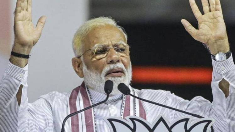 पश्चिम बंगाल के तामलुक में रैली को संबोधित करते हुए पीएम मोदी