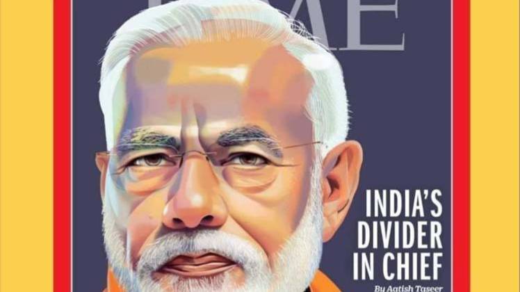 TIME के कवर पर पीएम नरेंद्र मोदी
