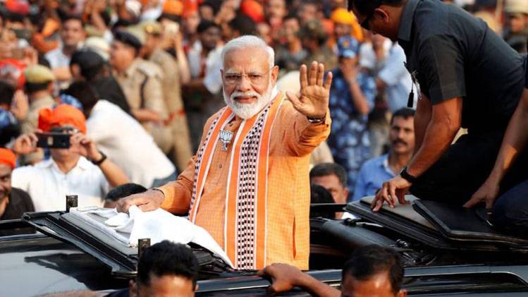 एग्जिट पोल के अनुमान के मुताबिक देश में मोदी सुनामी चल रही है (फाइल फोटो-Reuters)