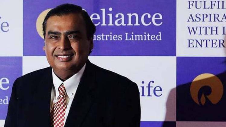 रिलायंस इंडस्ट्रीज के चेयरमैन मुकेश अंबानी 