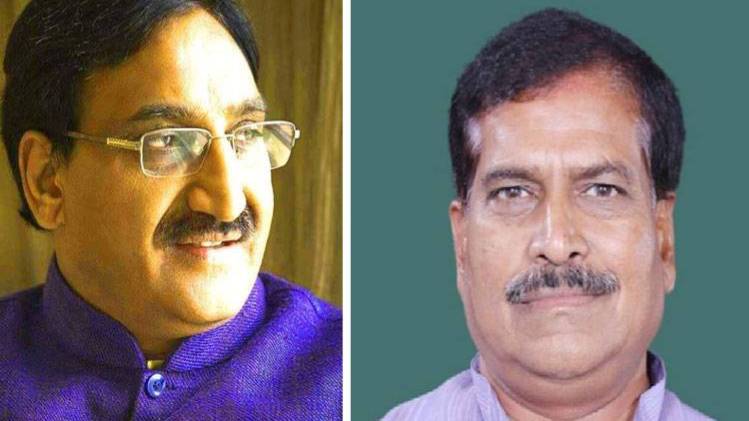 रमेश पोखरियाल निशंक और सुरेश अंगादि (फाइल फोटो)