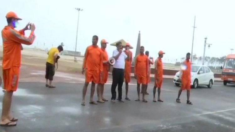 ओडिशा पर तू'फानी' खतरा (फोटो- एएनआई)