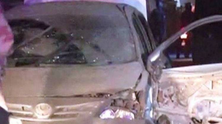 बम एक मोटरसाइकिल में लगा कर रखा गया था (फोटो-ट्विटर)