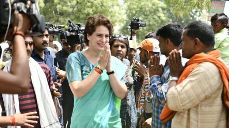 बच्चों के भाषण पर प्रियंका गांधी की सफाई (तस्वीर- साभार ट्विटर)