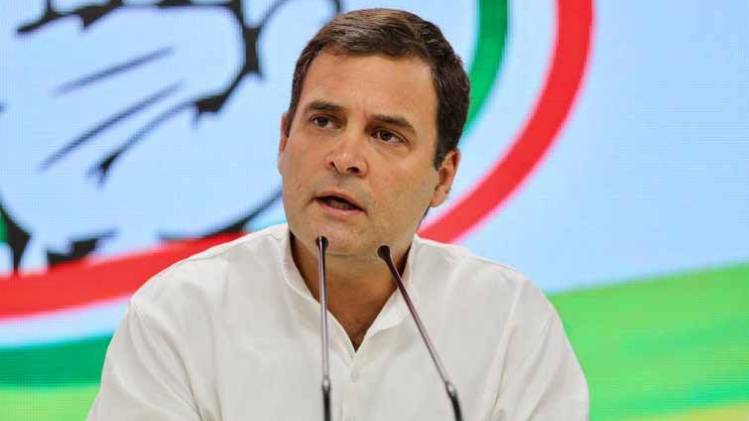 कांग्रेस अध्यक्ष राहुल गांधी ने चुनाव आयोग को पक्षपाती कहा (फोटो-ट्विटर)