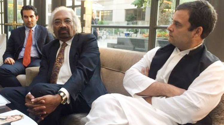 राहुल गांधी ने कहा कि सैम पित्रोदा ने जो कुछ कहा है, वह गलत है (फाइल फोटो-ट्विटर)