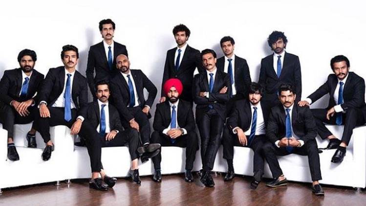 रणवीर सिंह और उनकी टीम