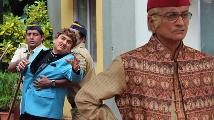 शो के एक एपिसोड में जेठालाल और उनके पिता (फोटो सोर्स : तारक मेहता का उल्टा चश्मा)