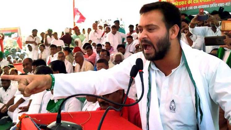 तेजस्वी यादव का बीजेपी पर बड़ा हमला