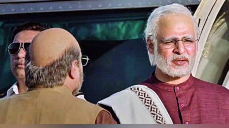 पीएम नरेंद्र मोदी बायोपिक का एक सीन