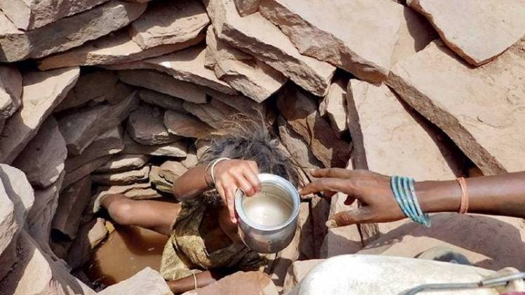 सूखे की मार 