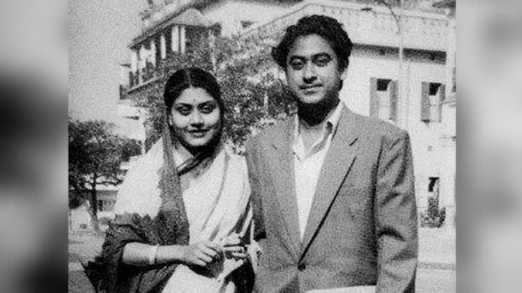 रूमा गुहा ठाकुरता संग किशोर कुमार 