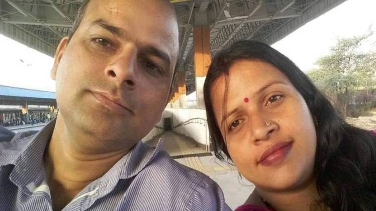 आरोपी पति ने की पत्नी और तीन बच्चों की हत्या