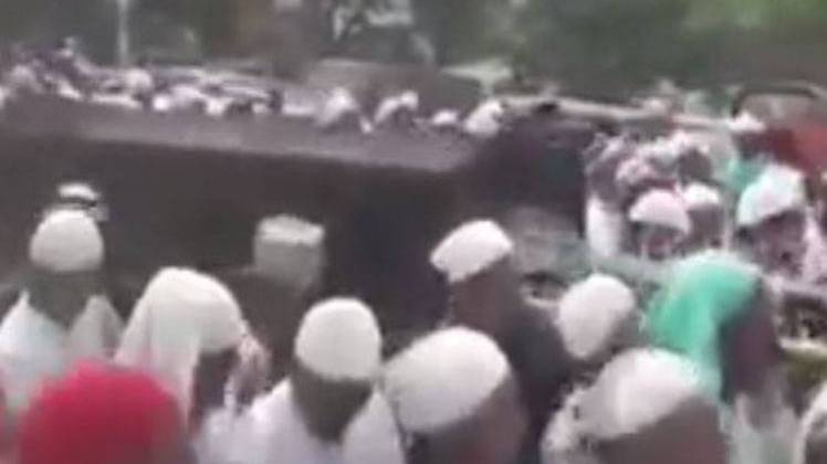 तबरेज अंसारी के जनाजे के वायरल वीडियो की सच्चाई (फोटो-फेसबुक)