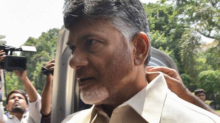 आंध्र प्रदेश के पूर्व मुख्यमंत्री चंद्रबाबू नायडू