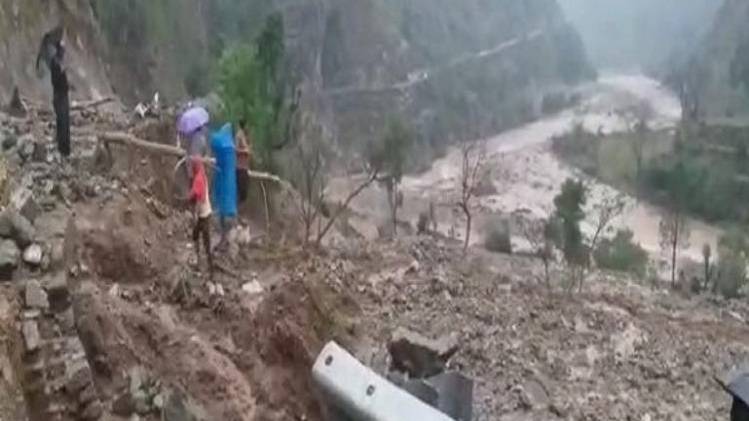 बादल फटने से एक की मौत