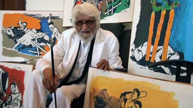 एम एफ हुसैन