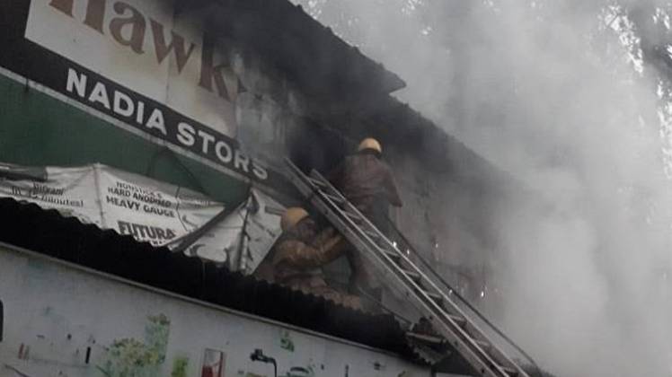 किसी के हताहत होने की खबर नहीं (फोटो- ANI)