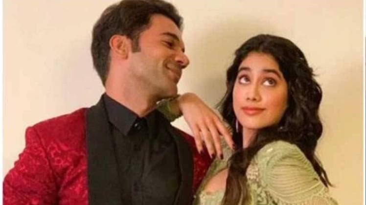 राजकुमार राव और जाह्नवी कपूर 