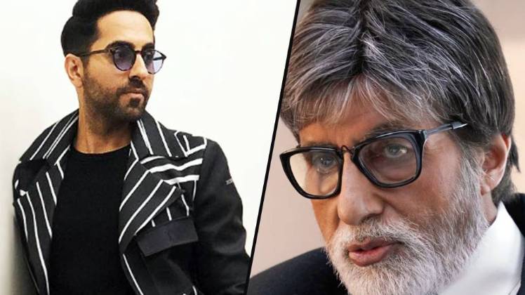 आयुष्मान खुराना और अमिताभ बच्चन