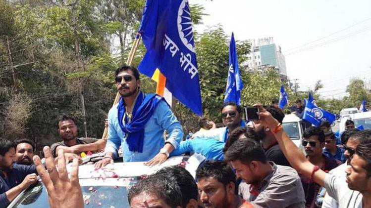 भीम आर्मी प्रमुख चंद्रशेखर आजाद (फाइल फोटो-ट्विटर)