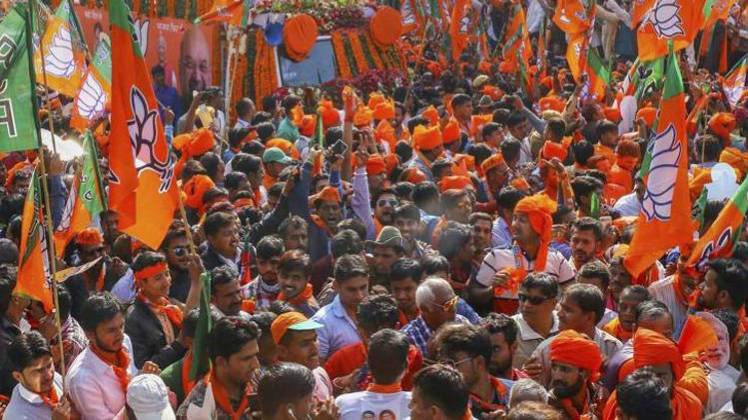 बंगाल में बीजेपी की रैली (फाइल फोटो)