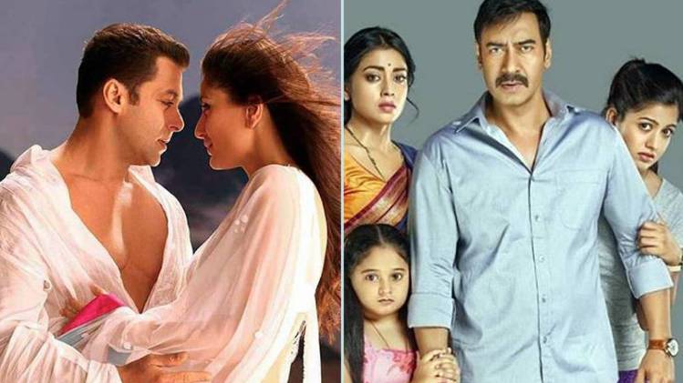 बॉडीगार्ड और दृश्यम के सीन (फाइल फोटो)