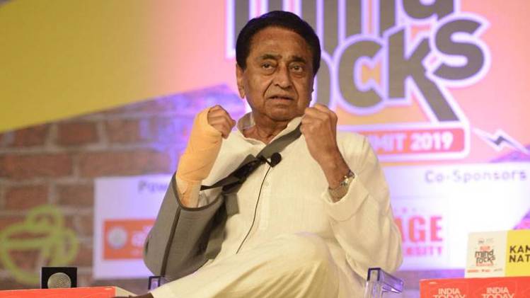 माइंड रॉक्स कार्यक्रम में मध्य प्रदेश के मुख्यमंत्री कमलनाथ (फोटो-राजवंत रावत)