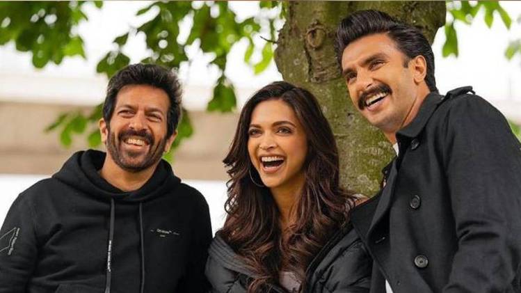 कबीर खान, दीपिका पादुुकोण और रणवीर सिंह (फोटो: इंस्टाग्राम)