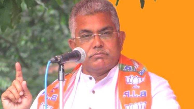 पश्चिम बंगाल बीजेपी के अध्यक्ष और पार्टी के सांसद दिलीप घोष (फाइल फोटो)