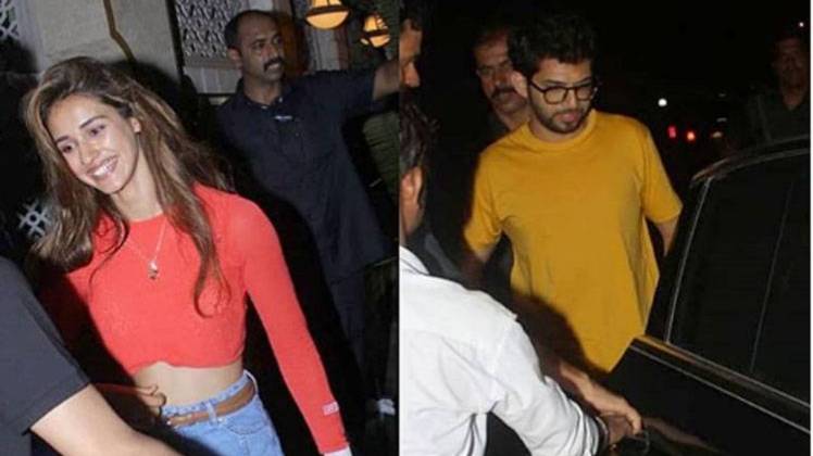 दिशा पाटनी और आदित्य ठाकरे