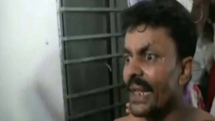 पीड़ित युवक का भाई मुजफ्फरपुर के SKMCH में भर्ती है. (वीडियो ग्रैब)