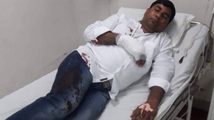 सपा नेता बृजपाल राठी (फोटो-पुनीत-aajtak.in)