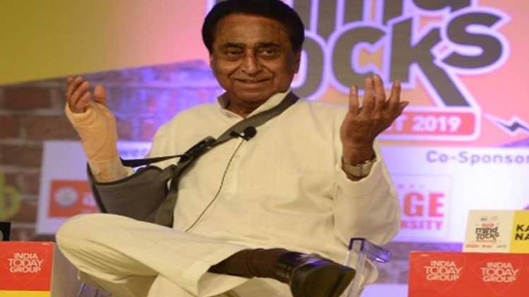 'माइंड रॉक्स' कार्यक्रम में मध्यप्रदेश के मुख्यमंत्री कमलनाथ (फोटो: राजवंत रावत)