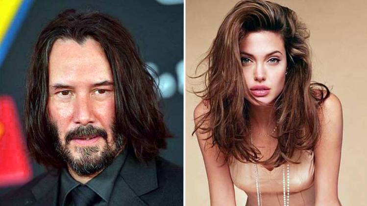 किएनु रीव्स और एंजेलिना जोली