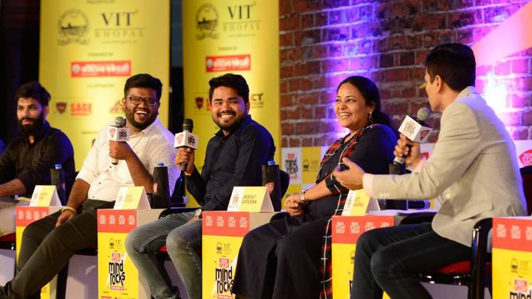 'माइंड रॉक्स' कार्यक्रम में शनिवार को कई कामयाब लोगों ने अपनी सफलता के मंत्र युवाओं संग साझा किए.