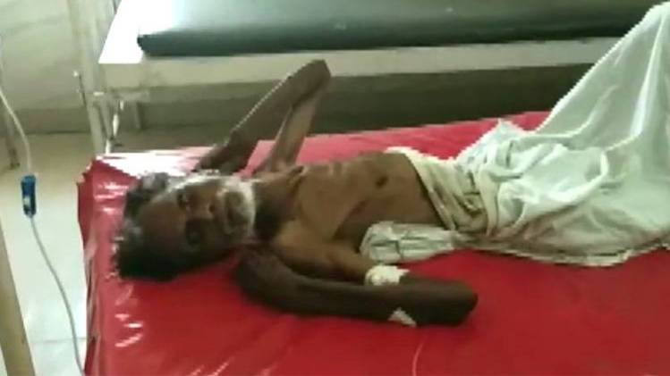 बुजुर्ग को मृत घोषित किया (फोटो-ANI)