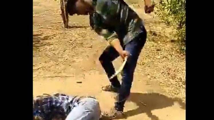 दलित लड़के की पिटाई का वायरल वीडियो