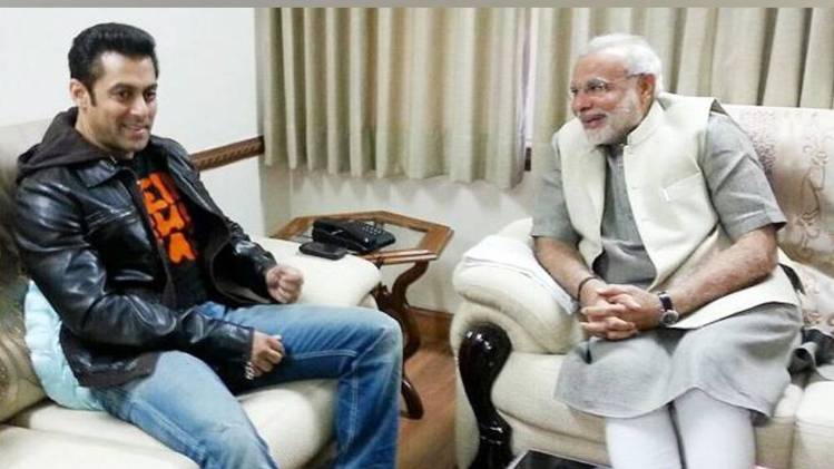 सलमान खान-पीएम नरेंद्र मोदी