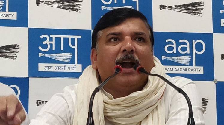 दिल्ली में एंटी रोमियो स्क्वाड की मांग पर भड़के AAP सांसद संजय सिंह