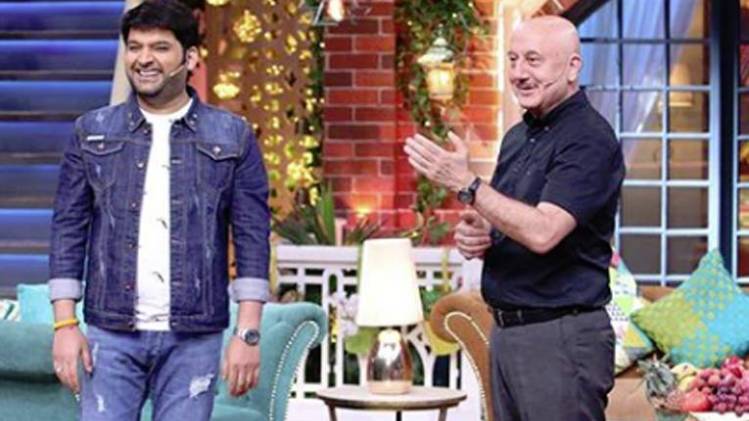 कपिल शर्मा और अनुपम खेर