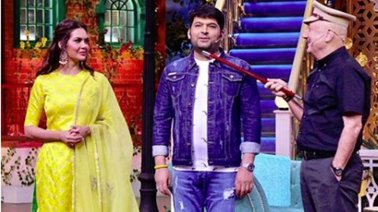 ईशा गुप्ता, कपिल शर्मा और अनुपम खेर