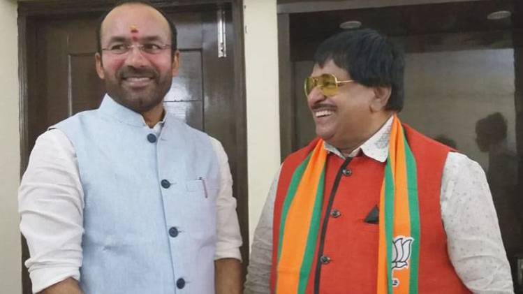 बीजेपी में शामिल हुए पूर्व विधायक अंबिका कृष्णा