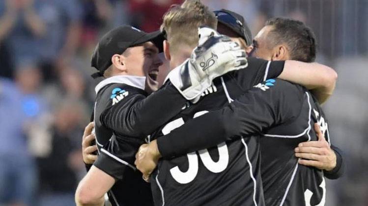 न्यूजीलैंड ने वेस्टइंडीज को हराया (फोटो- @ICC)