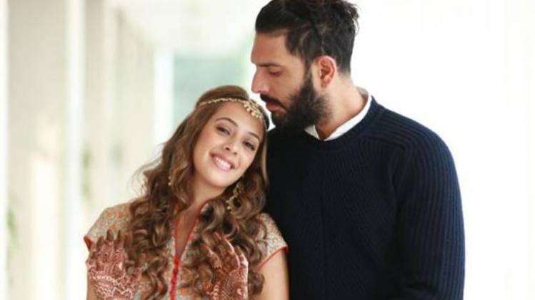 युवराज सिंह संग हेजेल कीच